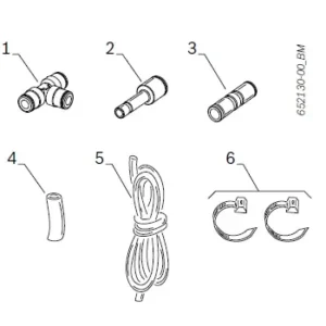 Druckluftanschluss-Kitfür Radlift | MT Zero 6 & 8 Pneumatisch