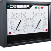 Pkw-Bremsenprüfstand BTC 32-4 Anzeige mit LED Display